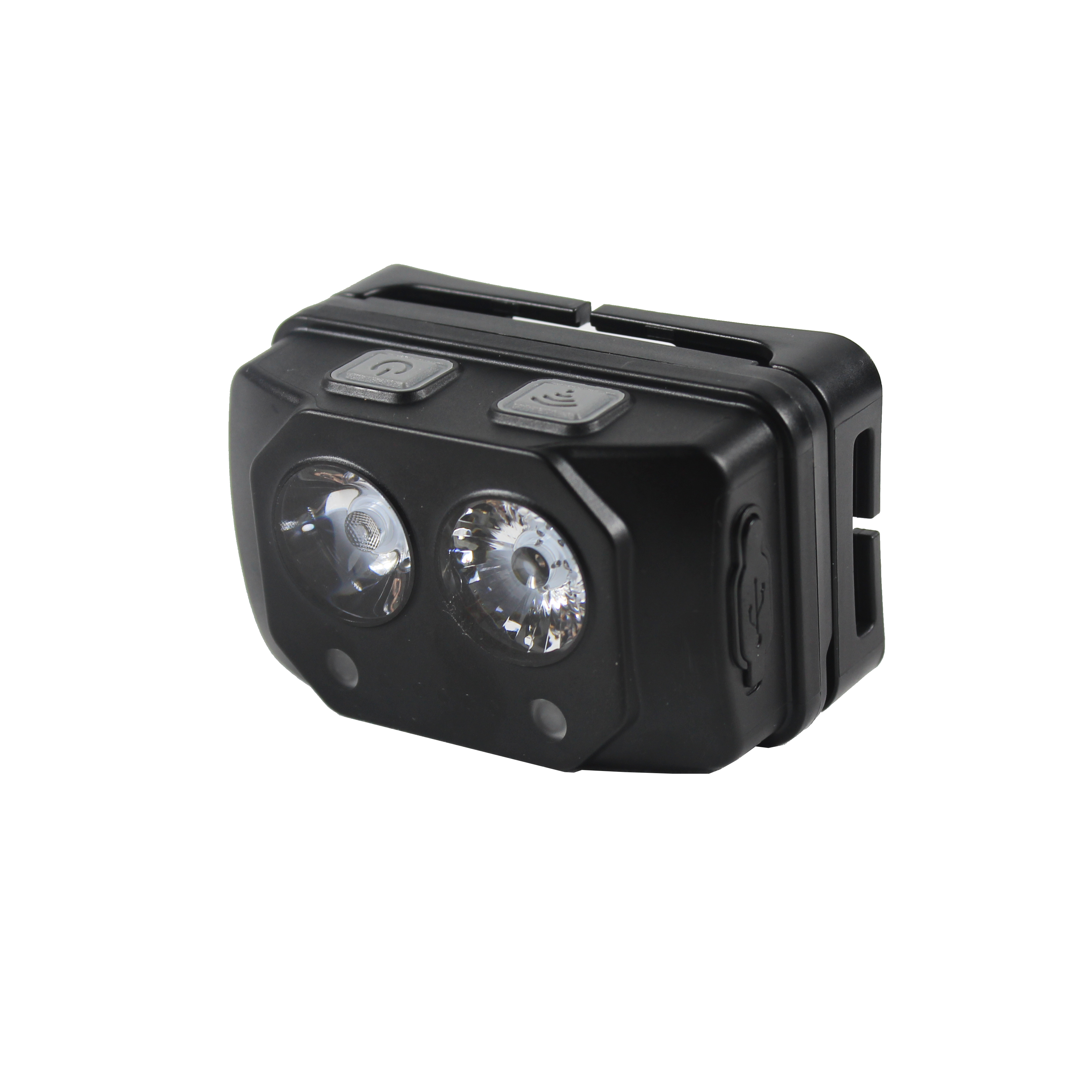 领航电器(LHDQ) BZ4530D/L 微型感应头灯 3W 冷光 3.7V IP66 (计价单位：台) 黑色高清大图