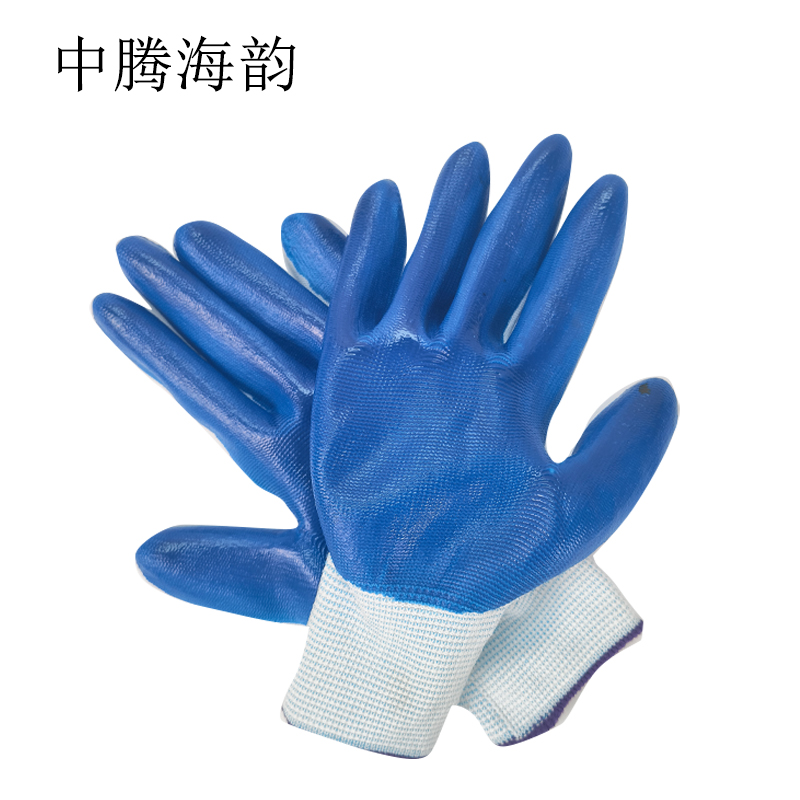 中腾海韵 丁腈浸胶手套32克 12双 打高清大图