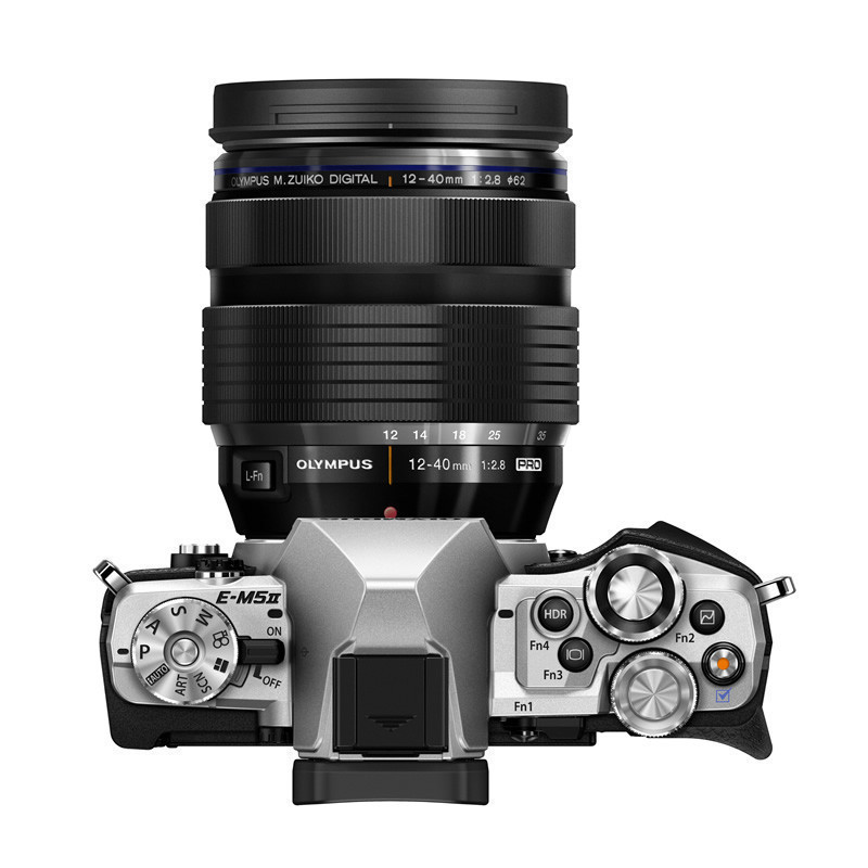 奥林巴斯(OLYMPUS)E-M5 MarkII(12-40mm)单镜头套装 银色1600有效像素 微单相机