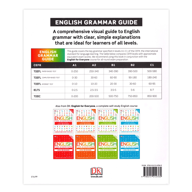 [正版]DK英语语法指南 英文原版 English Grammar Guide 人人学英语 DK English fo高清大图