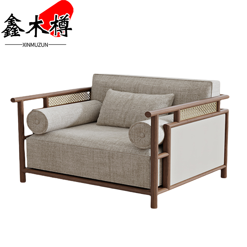 鑫木樽 沙发 单人 张高清大图