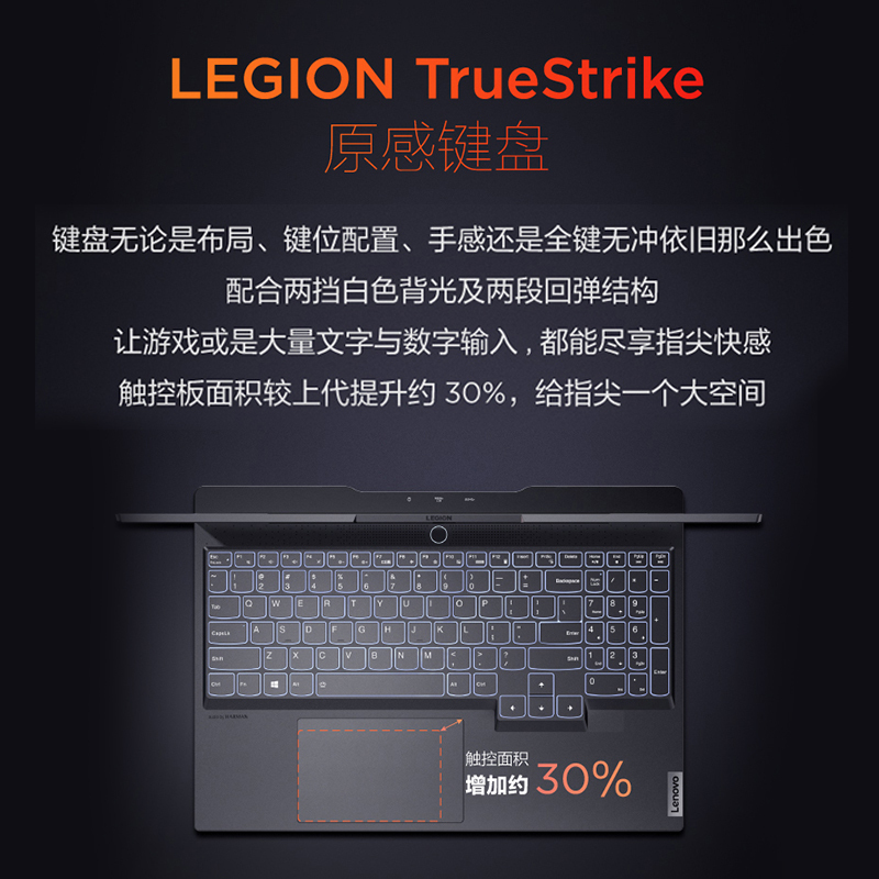 联想(Lenovo)拯救者R9000X2021 15.6英寸游戏本笔记本电脑(新锐龙 8核 R7-5800H 16G 512G RTX3060 2.5k 165Hz高色域)钛晶灰高清大图