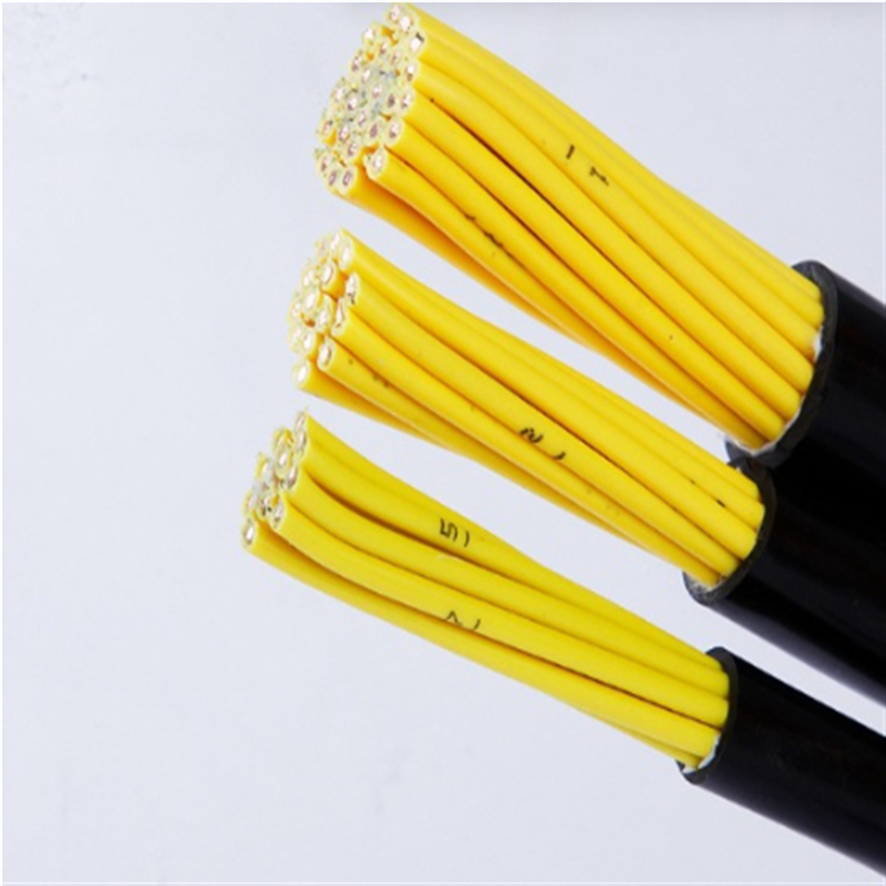 华科中缆铜芯线ZR-KVV-450/750V-7×4 米高清大图