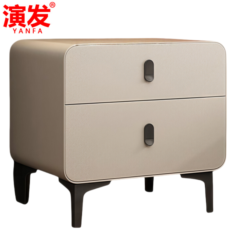 演发木制床头柜高清大图