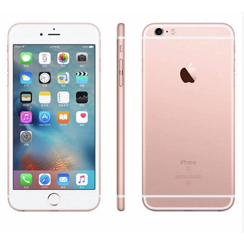 二手9成新苹果6splusappleiphone6splus手机玫瑰金128g全网通