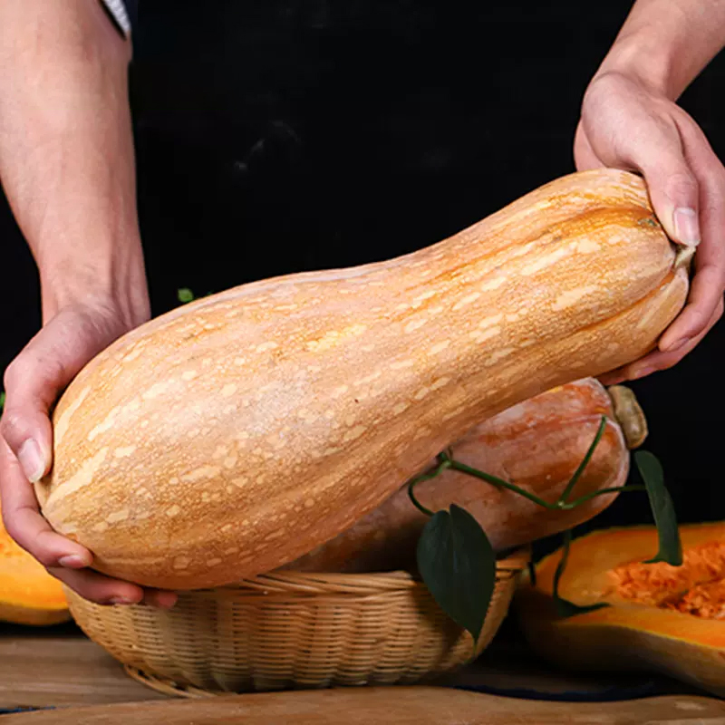 [西沛生鲜]云南新鲜老南瓜 净重9-10斤 当季蔬菜宝宝辅食农家自种老品种南瓜高清大图