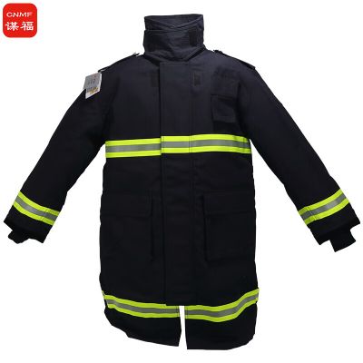 谋福 3C认证消防员灭火指挥服【【指挥款-消防队用 尺寸：175】