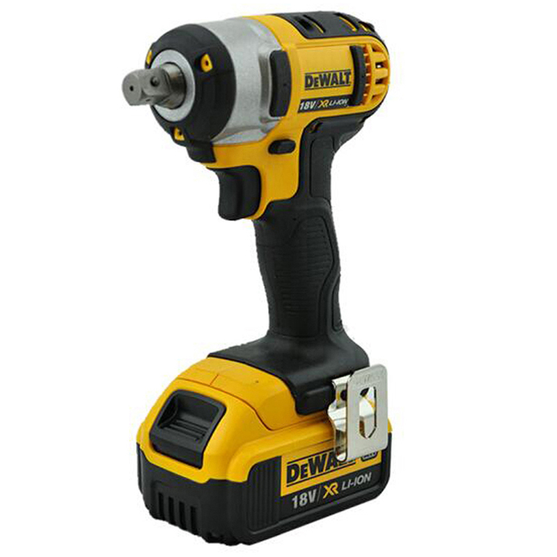 工具库 得伟DeWALT 18V锂电充电式冲击扳手 2x4.0Ah电池套装 DCF880