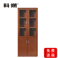 科朔 文件柜两门柜资料柜 办公文件柜 职员书柜 油漆办公柜KSHS44