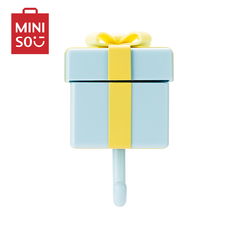 名创优品(miniso) 三丽鸥系列伸缩挂钩免打孔壁挂衣服置物架毛巾架子[Cinnamoroll]大耳狗高清大图