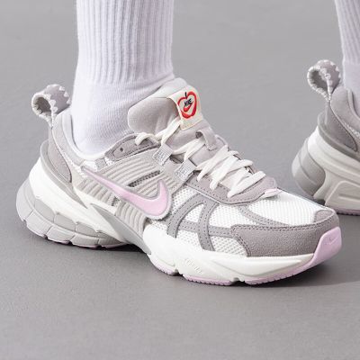NIKE耐克女鞋新款V2K RUN训练健身运动日常休闲鞋FD0736-010 ZP HV5997-161/白色/灰色/粉色 38.5