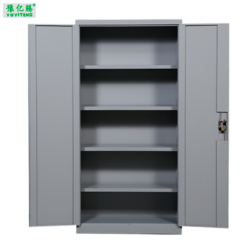 豫亿腾 双开五层多功能重型工具柜 车间用双开门储物柜 加厚五金收纳箱抽屉式铁皮刀具柜子 可定制