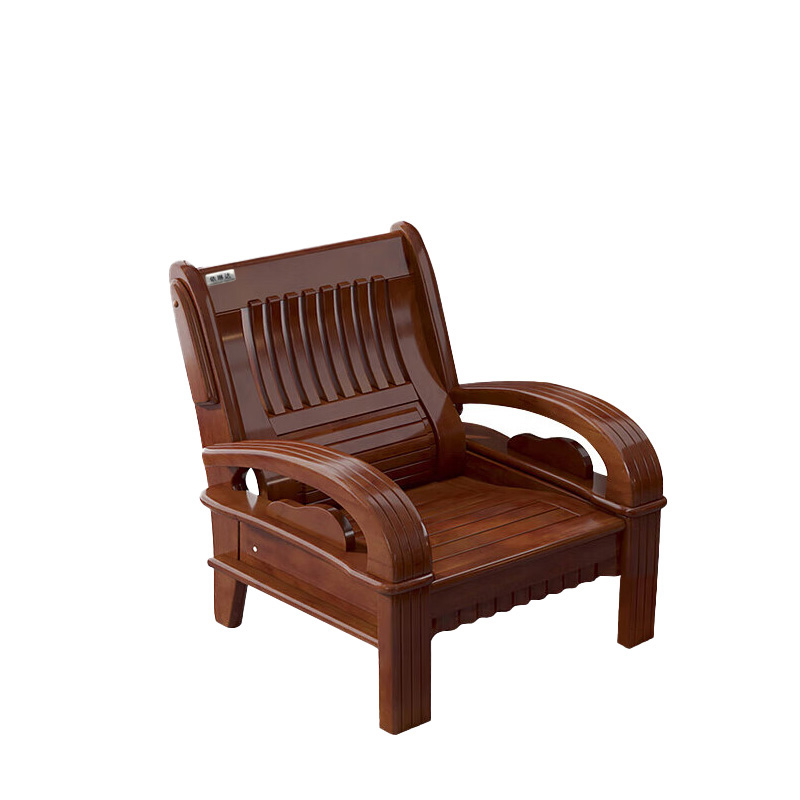 依琳达 实木沙发单人位 YLD-SF1 张高清大图