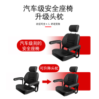 小巴士E350成人电动四轮车老年代步车家用电动车电瓶助力男女接送孩子观光车