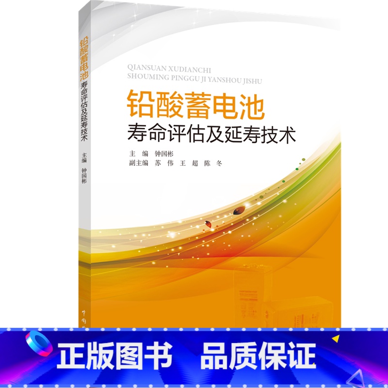 [正版]铅酸蓄电池寿命评估及延寿技术 钟国彬 著 钟国彬 编 工业技术其它专业科技 书店图书籍 中国电力出版社