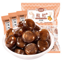 比比赞润喉糖[枇杷味]500g 清凉爽喉清新口气休闲零食高颜值糖果