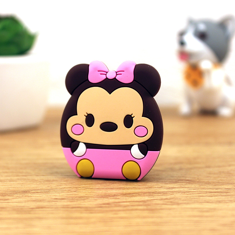 火豹手机支架苹果华为卡通可爱支架日韩创意女款防摔可粘贴桌面潮