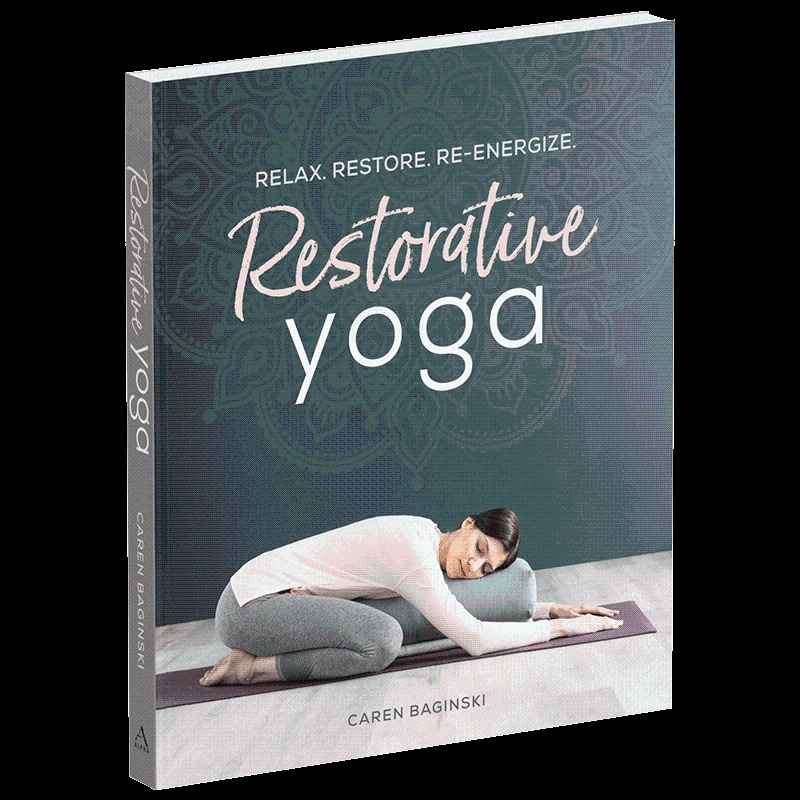 [醉染正版]恢复性瑜伽 放松,恢复,新活力 瑜伽练习指南 Restorative Yoga 英文原版 健康生活百科科普高清大图