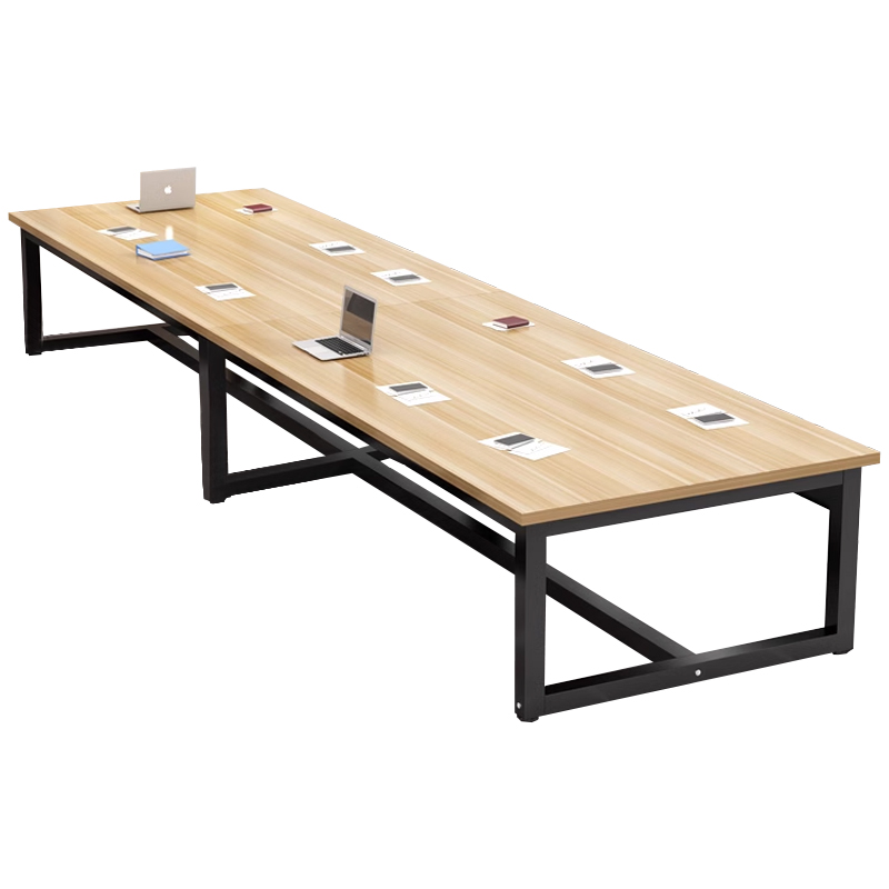 中豫鑫泽 ZYXZ5030117 会议桌简约现代长方形办公室小型会议桌 3.6米单桌