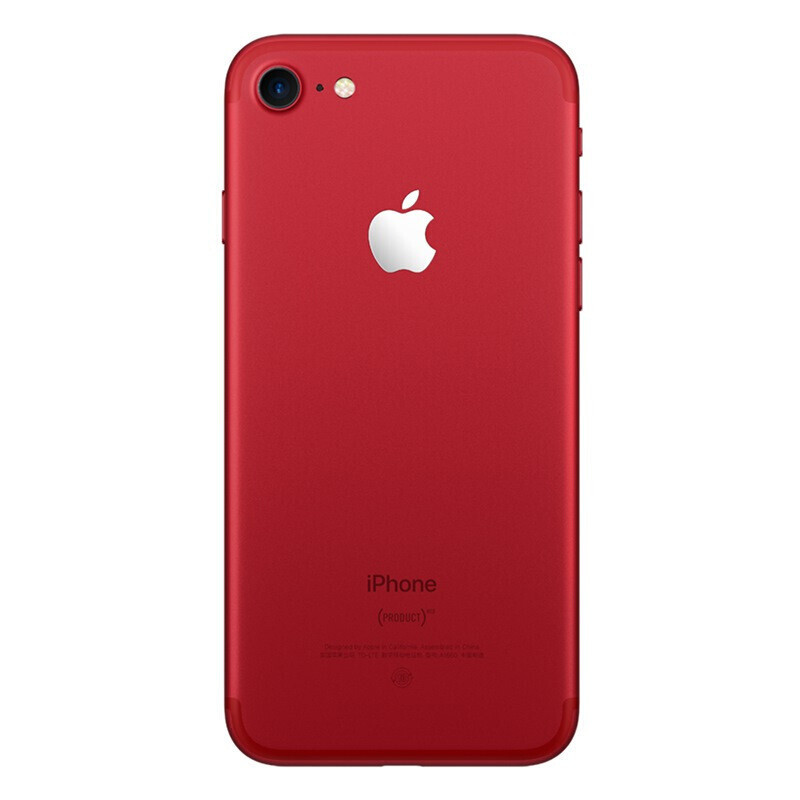 原装正品 苹果(Apple) iphone 7 移动联通4G手机智能 4.7英寸 港版 128GB 中国红特别版苹果7