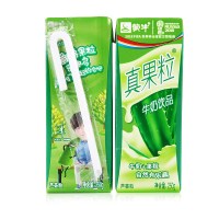 蒙牛真果粒芦荟味口味牛奶饮品250g*12