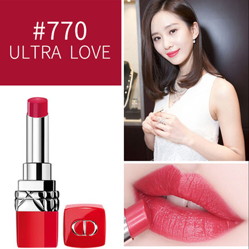 Dior迪奥口红 770 #玫红色 3.2g 「超惹火红管口红唇膏」 2018年秋季新品限量显色