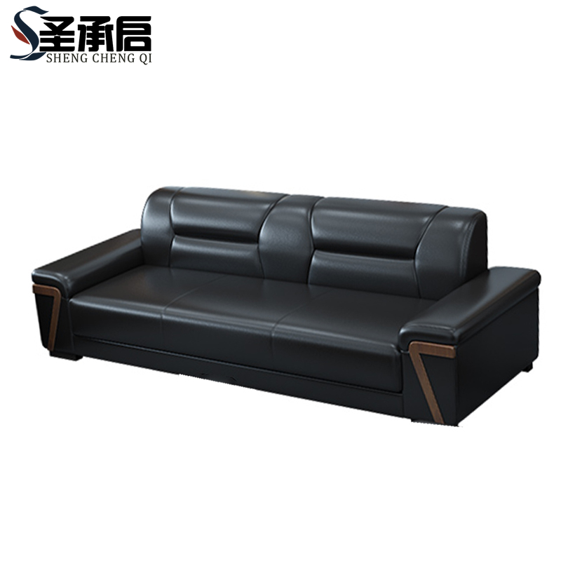 圣承启 洽谈沙发 皮三位张高清大图