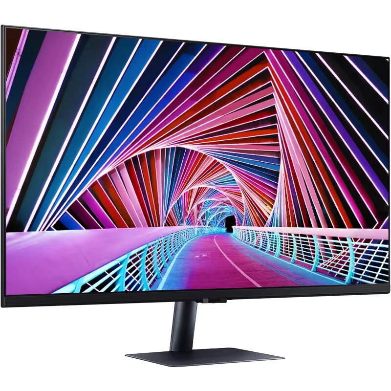 三星(SAMSUNG)S27A700NWC 27英寸超清4K/HDR10微边框可壁挂10.7亿色专业设计剪辑电脑显示器(HDMI+DP)