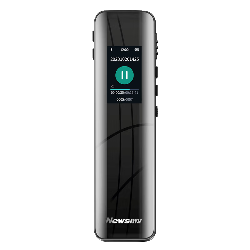 纽曼智能录音笔 W3 Pro 64G 蓝牙版 转写助手 声文速记 专业高清降噪 会议录音转文字 录音器 同传翻译