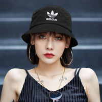 adidas阿迪达斯三叶草男帽女帽2020新款易烊千玺同款运动帽休闲渔夫帽BK7350
