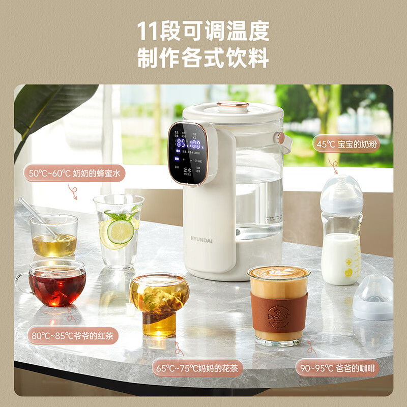 韩国HYUNDAI电热水壶 SPD-1035A高清大图