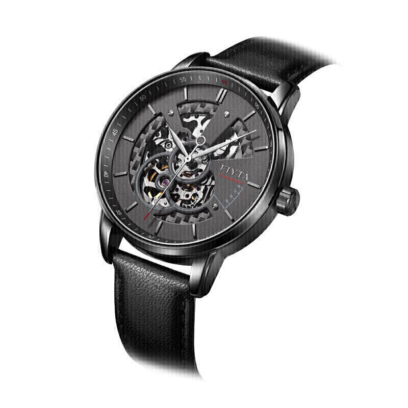 飞亚达摄影师系列自动机械男表缕空时尚休闲男士腕表ga860012bbb