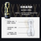 杰士邦BON飞机杯通用型+玻尿酸润滑剂5ml*4男用自慰器性情趣用品正品SC