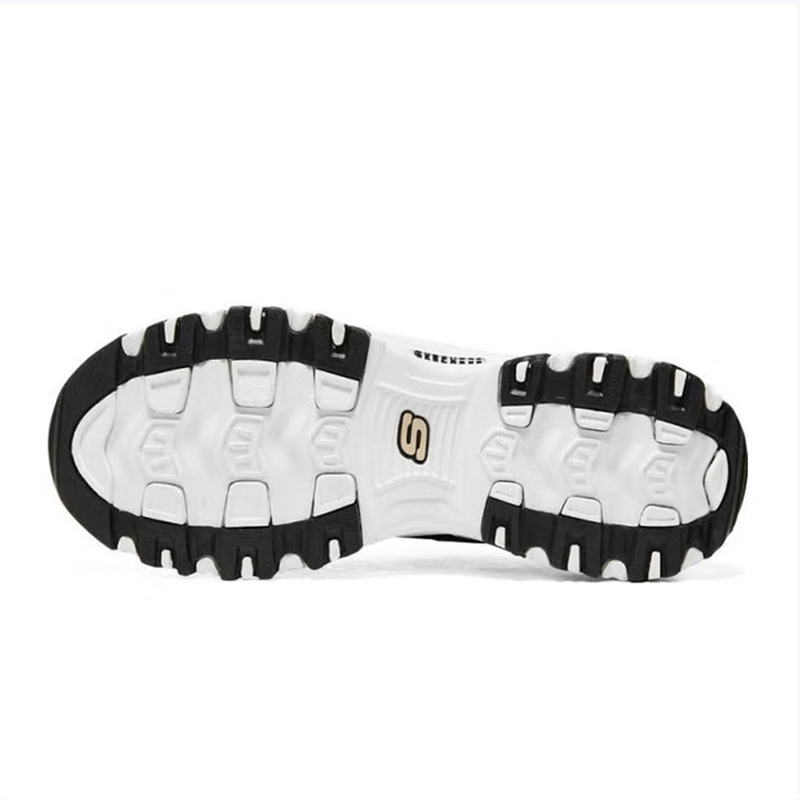 斯凯奇女款休闲熊猫鞋896204/BKGD-10双高清大图