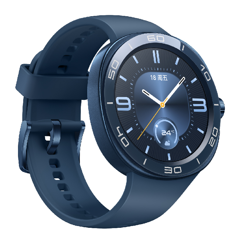 华为/HUAWEI WATCH GT Cyber 魅海蓝 时尚雅致款 42mm 智能手表 运动手表 血氧心率睡眠压力监测 专业健康 闪变换壳 智能机芯 微信手表版