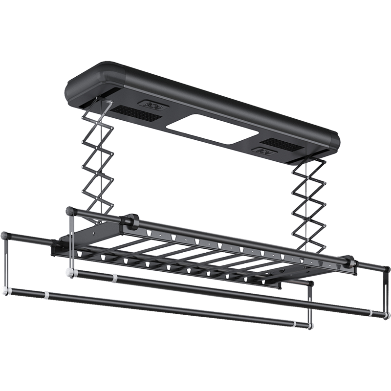 卡贝电动晾衣架遥控智能阳台升降晾衣架自动挂衣杆折叠晒衣架机参数