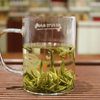 茗纳百川 茗茶 2022年 云南绿茶雨前嫩芽料 茶叶新茶特级散滇绿茶 凤庆A级雀舌250克/盒半斤装