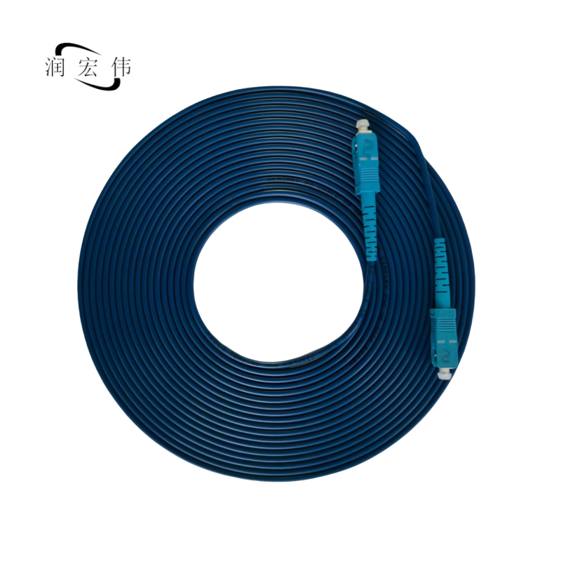 润宏伟 铠装 光纤跳线 尾纤(单模单芯) SC-SC-10m 条高清大图