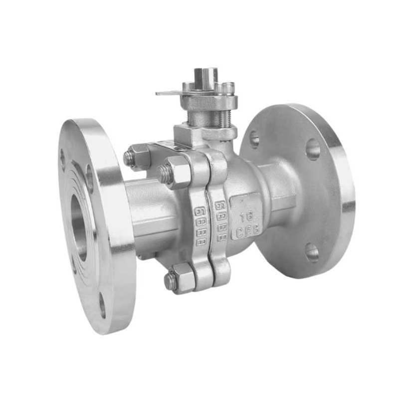 盛京联硕不锈钢法兰球阀DN100 [4寸]304材质材质台高清大图