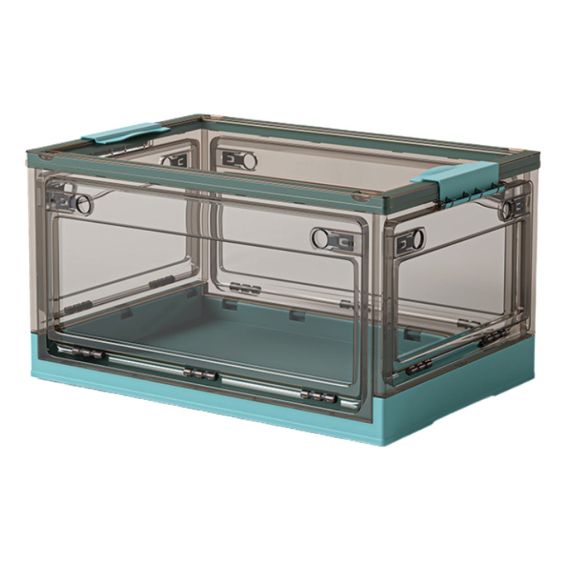 烁恒折叠收纳箱39*29*23.5cm三开门个高清大图