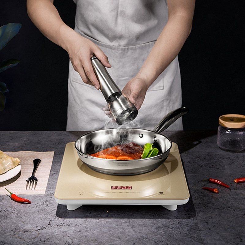 康佳(KONKA)电磁炉KEO-22CS01 家用彩板触控2200W大功率黑晶面板 匀火爆炒 8档火力调节
