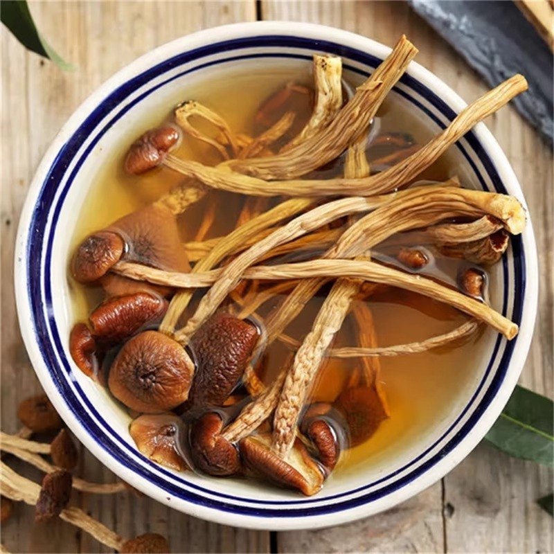 茶树菇干货新货正品煲汤炖菜菌类食材批发官方店甄选茶树菇高清大图