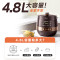 美的(Midea)电压力锅YL50Easy203电高压锅压力锅4.8升家用多功能智能压力煲双胆煮饭炖菜电饭煲炖菜锅