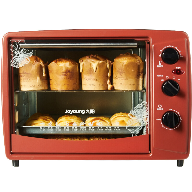 九阳(Joyoung)电烤箱 30L 家用多功能 专业烘焙 KX-30J601
