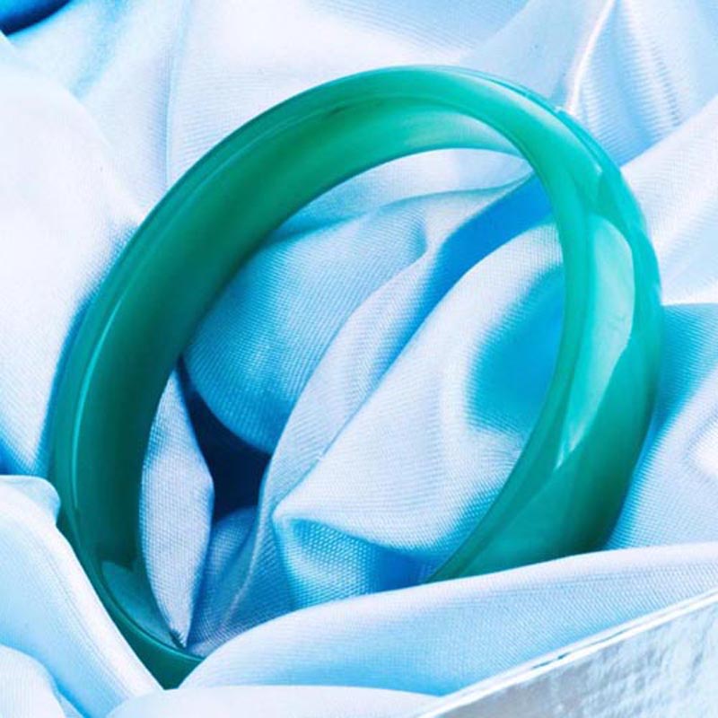 梦克拉Mkela 绿玛瑙手镯 幸福一生高清大图