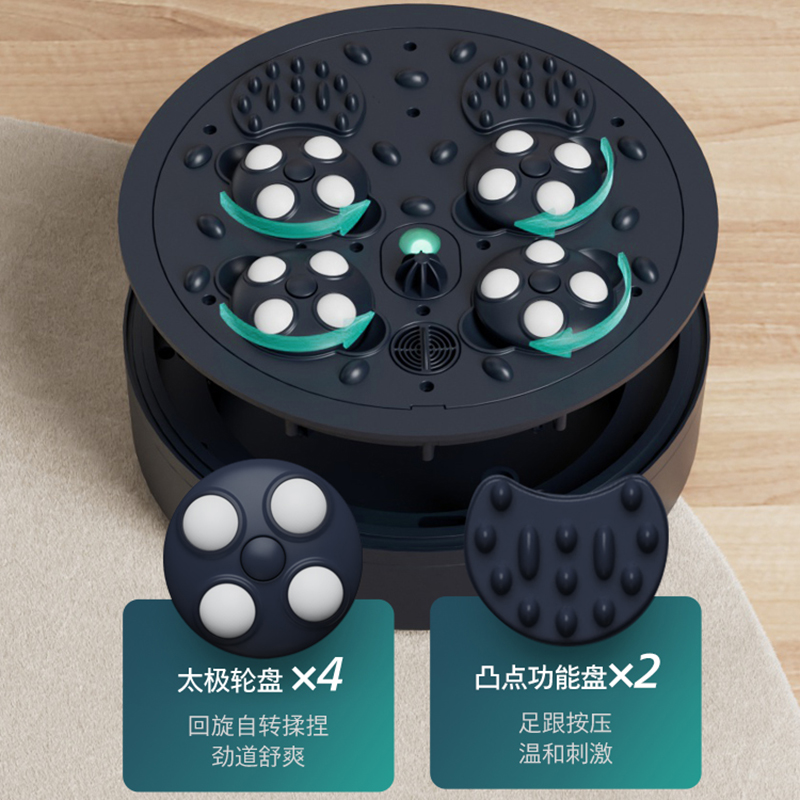 飞利浦折叠泡脚桶过小腿家用足浴盆全自动加热电动按摩洗脚盆神器 PPM5111F高清大图