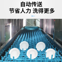 圣托 DEE05 长龙式洗碗机 (双缸双喷淋带单烘干) 单位:台