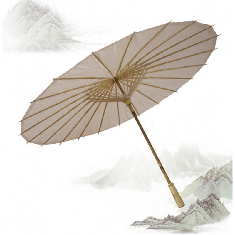 未刷油手工油纸伞古典cos道具复古风摄影舞蹈装饰演出道具素伞