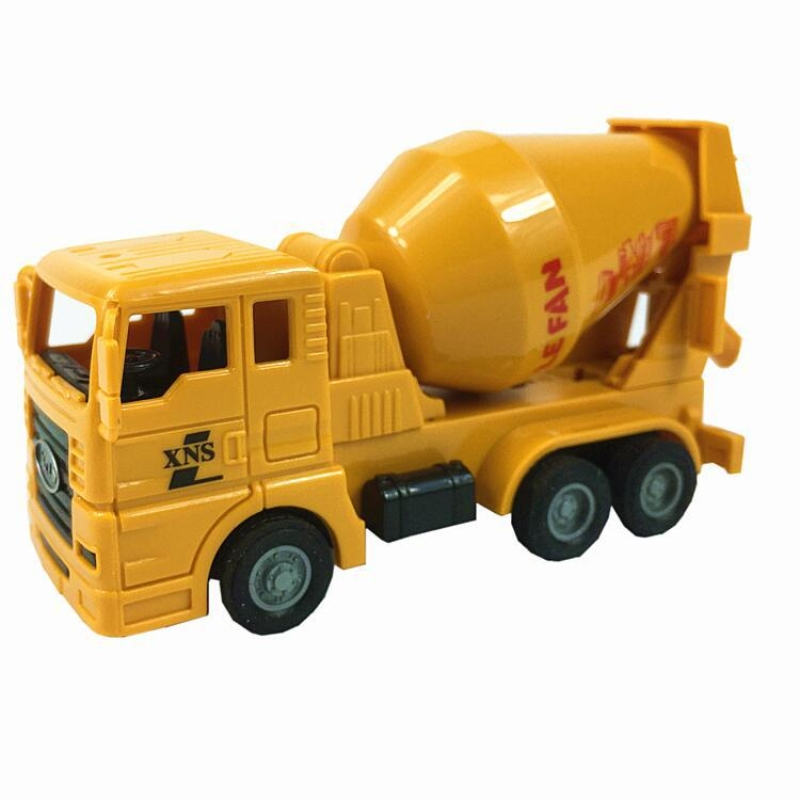仿真挖掘机工程车吊车玩具回力小汽车儿童玩具车多款式随机一只