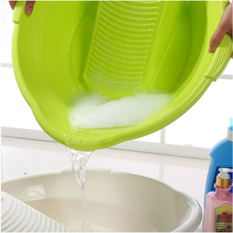 搓衣盆大号脸盆学生盆时尚创意多色多款卫生间浴室清洁工具洗漱用品盆